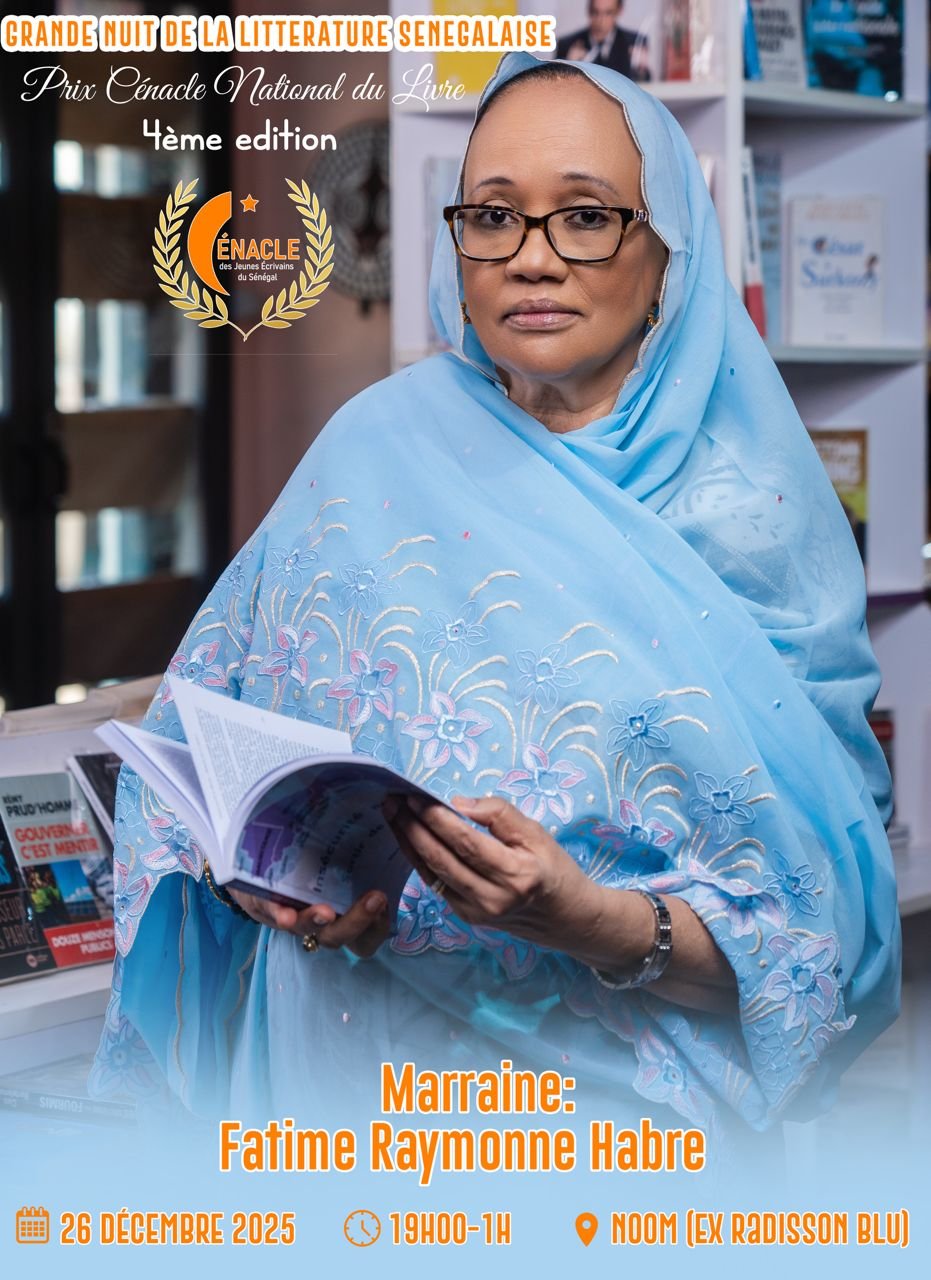 Lire la suite à propos de l’article Grande Nuit de la Littérature Sénégalaise: Fatimé Raymonne Habré, marraine de la 4e édition